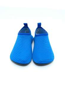 1 Pair Kids' Summer Water Shoes Outdoor Aqua Shoes Yoga Shoes Cartoon Anti-Slip Breathable Beach Shoes Training Shoes - Royal Blue - View 5