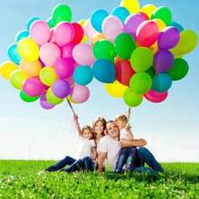 120pcs/Set 12inch Multi-Color Matte Latex Balloons For Birthday, Wedding, Graduation, Winter Holiday Celebrations, New Year Party Decorations Gifts