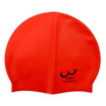 BUYTITI Silicone Swim Cap - 紅色 - 查看 1