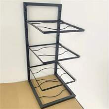 1 pieza Estante multiuso para ollas y sartenes, la altura de cada capa se puede ajustar, el soporte está reforzado para ser estable y no temblar, el almacenamiento es ordenado y no desordenado, estante de cocina de acero inoxidable multiusos, estante de gabinete doméstico multinivel, suministros de cocina para el hogar