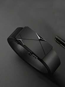 3条/1条男士正装风格腰带，自动扣腰带，用途广泛，适合丈夫、男士和家庭成员的日常生活和正式场合。 - 彩色 - 查看 14