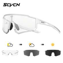 Kính đạp xe SCVCN Photochromic Kính mắt thể thao thời trang, Kính đạp xe, Kính xe đạp Y2K dành cho xe đạp leo núi, xe đạp đường trường, Thể thao ngoài trời, Đạp xe, Lái xe, Câu cá, Chạy bộ, Golf, Bãi biển, Bóng chày, 1 chiếc - Nhiều màu - Xem 9
