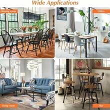 4/8/16/24 Stück transparente/schwarze Silikon Stuhlbeinkappe mit Filzauflagen, Kratzer- und geräuschreduzierende Bodenschoner für Ess-, Büro-, Wohnzimmerstühle und Barhocker, geeignet für Hartböden