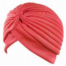 1pc Unisex Watermelon Print Stretchy Turban Hat, Yoga Head Wrap - Multicolor - View 14