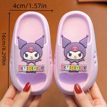 Sanrio 1 Pair Of Cartoon Hello Kitty Home Indoor Slippers, Cute And Exquisite, Non Slip, Straight Drag