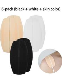 6pcs Silicone Bra Strap Pads, Invisible Non-Slip Comfortable Bra Strap Cushions, Bra Accessory To Prevent Strap Slippage And Relieve Shoulder Discomfort (Options: 1/2/4/6PCS) Summer Cooling,Beach,Travel - Multicolor - View 16
