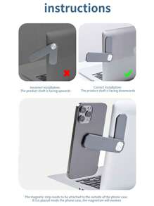 A Portable Stand For Computer - Mobile Phone Screen Mirroring, Which Can Be Used For Work, Study, And Gaming Simultaneously. - Multicolor - View 6