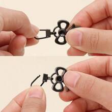 1/5/10pcs Zip Puller Repair Kits, Universal Replacement Zipper Pulls For Luggage, Bags, Clothing, No Tools Needed