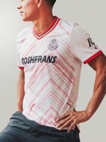 Toluca Blanco 2024  Conjunto de jersey y shorts de fútbol para adulto - Blanco - Ver 1