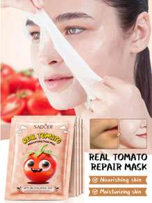 SADOER Mix 1 Peça/15 unidades/30 unidades/50 unidades Máscara Facial Hidratante com Estampas de Anime, Plantas e Frutas