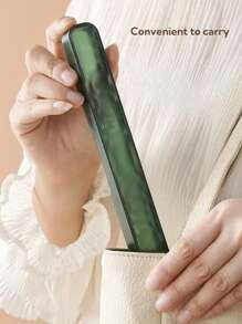 1pc/2pcs Toothbrush Holder, Wave Pattern Toothbrush Organizer Box, Portable Toothbrush Case With Cover, Dental Care Storage Box, Suitable For Travel And Business Trip