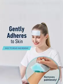 20/40/80pcs Summer Cooling Pad Physical Cooling Pad Summer Refreshing Cooling Pad Adult Mobile Phone Cooling Pad, For Summer And For Outdoor,Sport,Travel,Kitchen,Bedroom,School,Office,And For Woman,Man,Adult