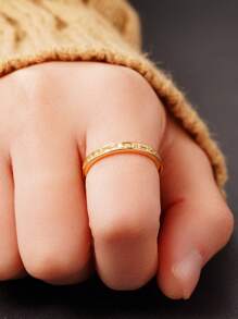 1 PC Gorgeous 925 Sterling Silver Cubic Zirconia Rings Wedding Jewelry For Women Fine Jewelry