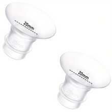 2pcs Silicone Breast Pump Flange Inserts, Fits 12-22mm, Compatible With Momcozy S12pro/S9pro/S12, Spectra, Medela, TSRETE, Suitable For Tunnel Narrowed Diaphragm Pump Method - Multicolor - View 8