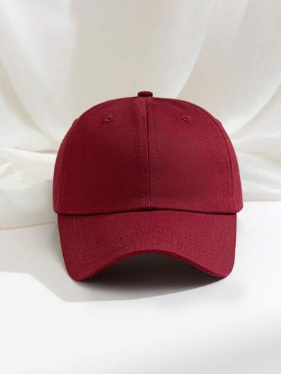 1 pieza Gorra de béisbol de tela suave y lisa, gorra de golf ajustable de poliéster transpirable con protección UV, sombrero de verano de ala ancha y elegante para mujeres y hombres, unisex para todas las estaciones