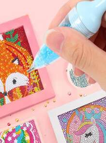 1 pièce/Stylo d'Art Diamant,Stylo de Peinture Diamant,Pot de Fleurs Stylo de Pointillés,Kit de Peinture d'Art Diamant,Pour Fabrication d'Artisanat