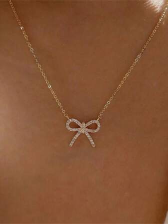 1 件蝴蝶吊坠饰品 925 纯银项链 女士独特装饰精美珠宝