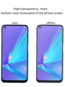 4er Pack OPPO Kratzfeste gehärtete Glas Bildschirmschutzfolie, Vollabdeckung, einfache Installation, HD Klarheit, blasenfrei. Kratzfest, stoßfest, gehärtete Glas Bildschirmschutzfolie. Für Freunde/Familie/Freundin. Unisex. Geschenk zum Geburtstag, für Familie, Freunde Bildschirmschutz, Handyzubehör