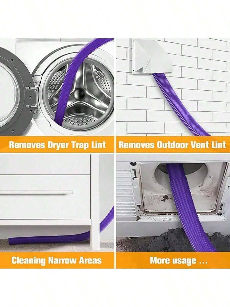 Trockner Reinigungsset 80cm - Lüftungsschlauch Für Flusen Entfernung
