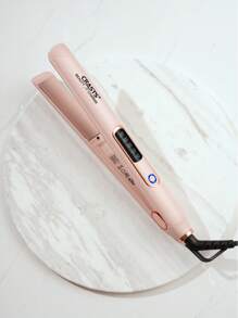 CRASTS 专业直发器、平板直发器、卷发器、快速加热、液晶显示屏、快速温度调节、钛硬板、家庭和沙龙使用、护发礼品 - 美規A型插(110-127V) - 查看 2