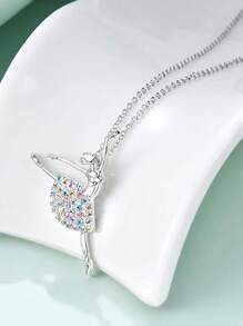Collar de Bailarina Bailarina, regalo para dama, collar de joyería como regalo para actuación de baile