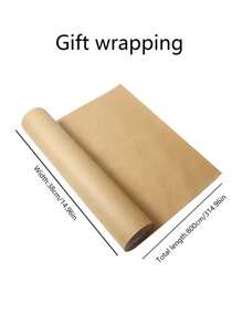 1 卷纯色礼品包装纸，鲜花包装纸牛皮纸卷，DIY 礼品包装纸，适用于生日礼物包装、工艺品、花束、海报等，生产和包装，花束包装纸用品，派对礼物婚礼礼物包装情人节 - 彩色 - 查看 11