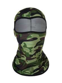 Camo Balaclava Head Mask Full Face Cover Windproof Sun UV Protection Hood For Men - Multicolor - View 10