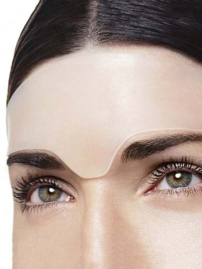 Almofada de silicone hipoalergênica reutilizável para redução de rugas - Adesivo de máscara de olhos fácil de usar para todos os tipos de pele