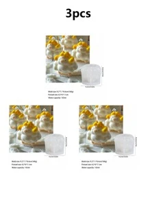 1pc 3D Sheep Silicone Mold For Making Candles&Soap&Aromatherapy Suitable For Home Decoration, Fireplace, Living Room, Central Decoration, Office, Valentine's Day Gifts, Candle Sets, Aromatherapy Candles, Friend Gifts, Women's Gifts