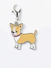 1 Metal Fashion Hot Pet Key Chain Dog Pendant Animal Enamel Keychain Women Bag Jewellery Girlfriend Gift Car Accessories Bag Charm School Cartoon Animal Cute Goth Y2k Bag Accessories Lanyards With Id Holder Car Accessories Bag Charms Christmas Car Accessories Teacher Sister Gift Ideas - Multicolor - View 27