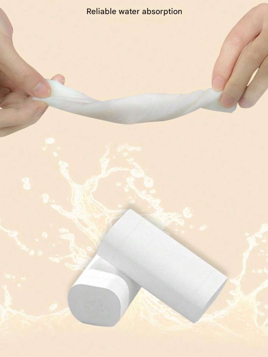 14 Rolls Bamboo Pulp Toilet Paper Household Natural Color Tissue Hand ...
