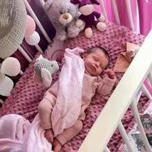 Lifelike Reborn Baby Dolls 20 Inch Baby Soft Body Realistic Newborn Baby Dolls Sleeping Smile Baby Handmade Real Life Dolls With Clothes Gift Set For Kids Age 3+