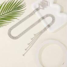 Hollow Out Bohemian Style Waist Chain, Fashion Adjustable Waist Belt With Metal Inlaid, For Women's Party, Beach, , Sexy, Made Of Zinc Alloy, Suitable For Halloween, Christmas, Wedding, Spring/Summer/Autumn/Winter