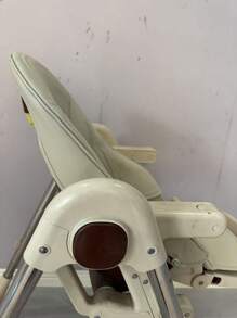 1 pieza Cojín/Almohadilla del asiento de trona de piel de poliuretano impermeable accesorio para Pegperego Zero3 Siesta, sin trona