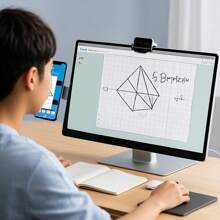 A Portable Stand For Computer - Mobile Phone Screen Mirroring, Which Can Be Used For Work, Study, And Gaming Simultaneously. - Multicolor - View 3