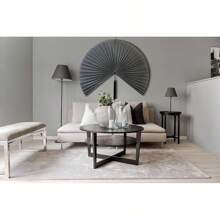 Wall Decor,Japanese Wall Fan Decor,Large Bamboo Fan Wall Art For Boho Hanging Headboard,Decorative Folding Fan For Over Bed Decorations,Large Wall Dcor (Ivory, 48inch) - Màu xám đen - Xem 6