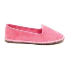 Fashionable Versatile Minimalist Casual Rhinestone Decor High Heels - Hot Pink - View 2
