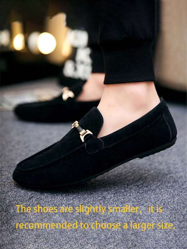2025 Men's Classic Fashion Comfortable Slip-On Loafers, Lightweight Driving Shoes, Versatile Casual Moccasins (Note: Shoes Run Small, Larger Size Recommended For Those With Wider Feet)