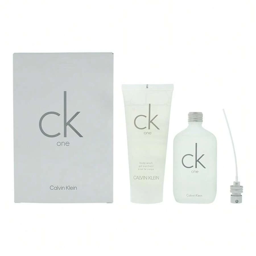 Calvin Klein Ck One Eau De Toilette 50ml + Shower Gel 100ml Gift Set - Citrus Aromatic - View 1