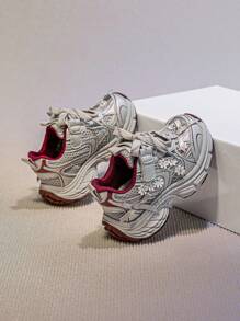 Annil Dziecięce buty dziewczęce buty dla tatusia trampki małe białe buty buty wiosenne