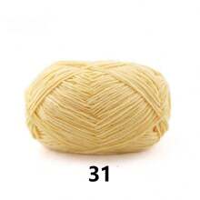 DUWEN 1.5mm Matte Chenille Yarn Doll Thread Handmade Crochet Knitted Material Thin Ice Stripe Thread