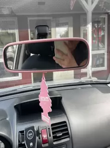 1 Piece Silicone Frame Accessory, Decoration For The Rearview Mirror In The Interior Of Tesla Model3/Y