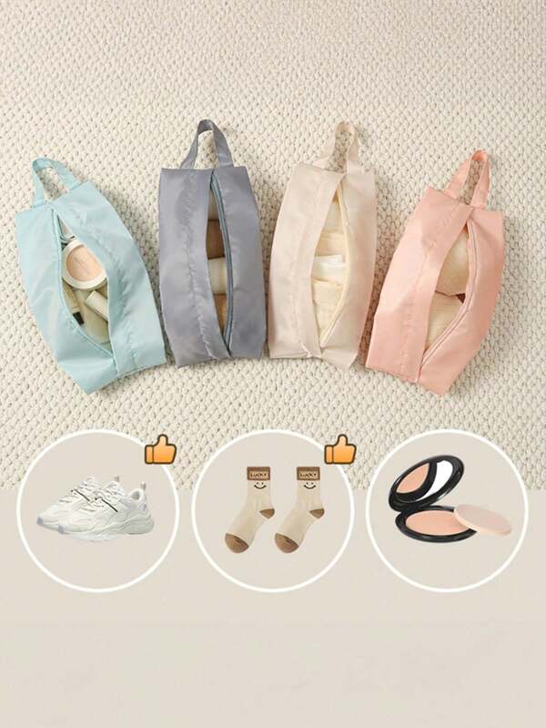 Travel Underwear Storage Bag Portable Underwear Socks Sorting And Packaging Baghand-Held Clothes And Miscellaneous Storage Bag Closet Organization And Storage Clothes Storage Bins Bedroom Storage