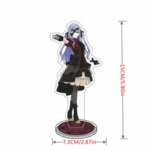 Figuras de anime BanG Dream! Roselia Band Cosplay - Soportes acrílicos modelo decoración dulce, señal de pie para fans, regalo de 15CM