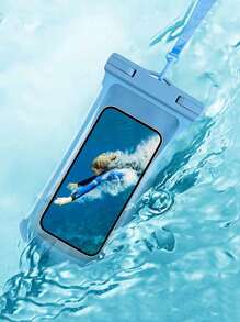 2 Stücke wasserdichte Handytasche, wasserdichte Handytasche mit Touchscreen, geeignet für Strand, Kreuzfahrt und Reisen, Schwimmen, Rafting, Radfahren, Bergsteigen, Camping, Wandern, Unterwasserfotografie, Tauchen, spezielles Regenschutz-Handyhülle für Outdoor, geeignet für alle Handy