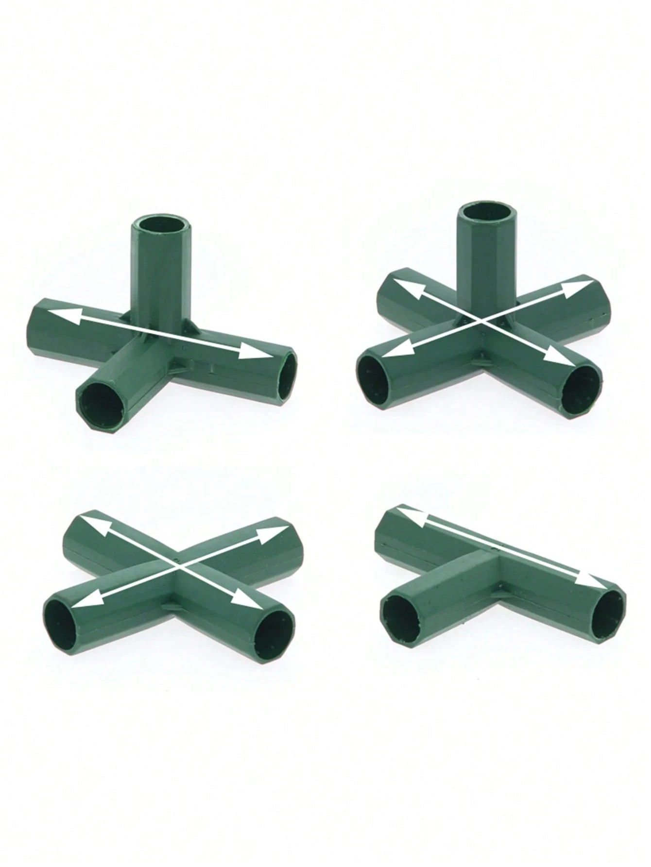 Clip connettore per traliccio per piante, 50 clip da giardino per