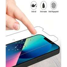 3Pcs Tempered Glass Compatible With IPhone16 15 14 13 12 11 Pro Max Screen Protector Compatible With Iphone 12Mini 13Mini 7 8 15 Plus SE X XS XR 14 15 16 Pro 16e Glass Gift For Birthday, Family, Friends Phone Screen Protector, Phone Accessories Waterproof Shockproof Anti-Fall Anti-Fall Scratch Resistant Anti-Fingerprint Full Cover