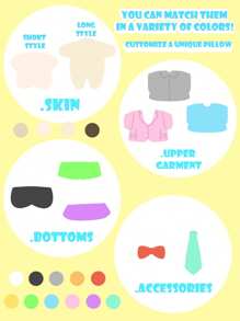 1 定制枕头、高度个性化枕头、可换色角色服装、定制独特 3D 枕头、定制枕头、异形枕头、个性化礼物、送给他/她的特别礼物、浪漫礼物、朋友礼物、送给朋友的礼物、卧室装饰、情人节装饰、朋友、家人、兄弟姐妹、恋人、生日、周年纪念日、情人节、毕业典礼、婚礼、母亲节、父亲节、圣诞节 - 彩色 - 查看 3