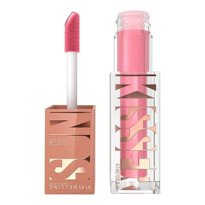 Sunkisser Liquid Glow Blush #05 Blazing Blush, Liquid Blush, Buildable Color, Radiant Finish, 0.15oz/4.7ml-Liquid Blush, Blush, Coral Mood Makeup, Long-Lasting, SummerMood Makeup Base, Summer Makeup,Y2K