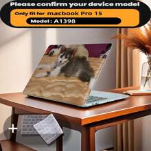 DIY Customizable Text, Photo Compatible With MacBook Air Protective Case, Available In 13/14/15/16 Inch Laptop Shells, Includes Keyboard Cover - DIY - View 26